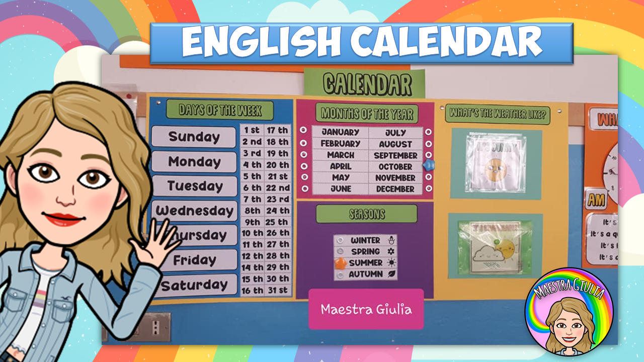 [Cartellone]English calendar