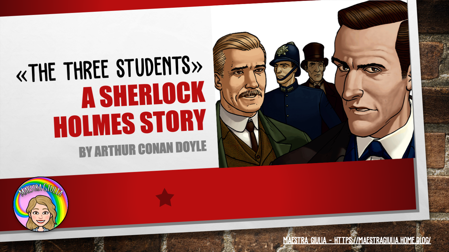 Sherlock Holmes – Reading activity per la DAD