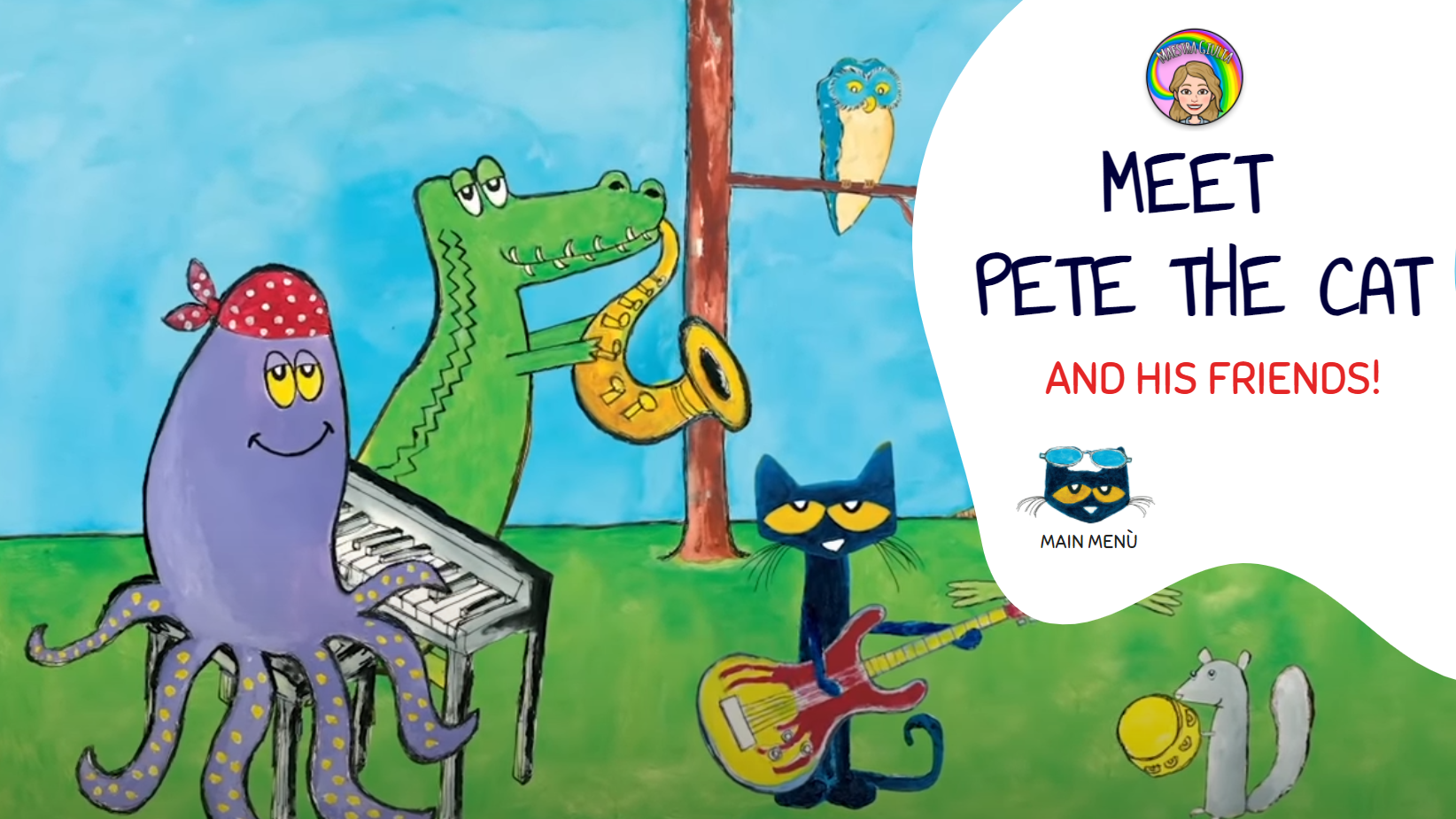 [Storytelling] Meet Pete the cat and his friends!