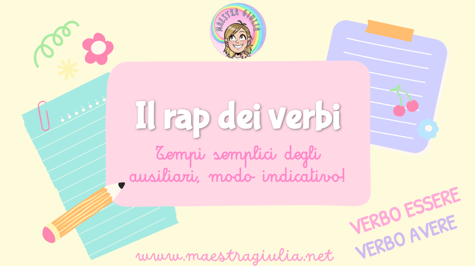 Il rap dei verbi: un’attività per imparare il modo indicativo in modo divertente!